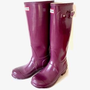 Hunter Boots Knee High Rain Boots